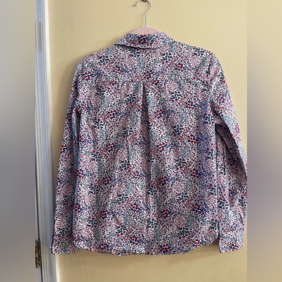 Boden tiny floral button down shirt, women’s 4R - Picture 6 of 7